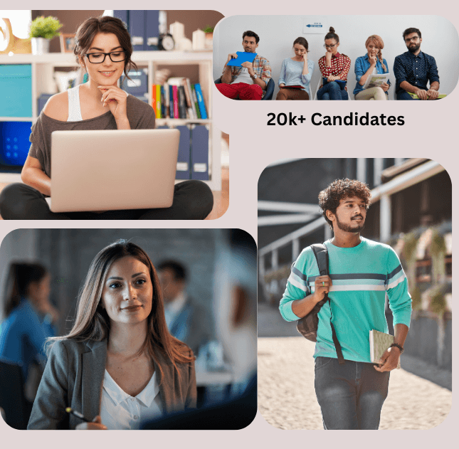 People exploring career and hiring opportunities